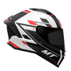 MT Stinger 2 Zivze Helmet Black White Red